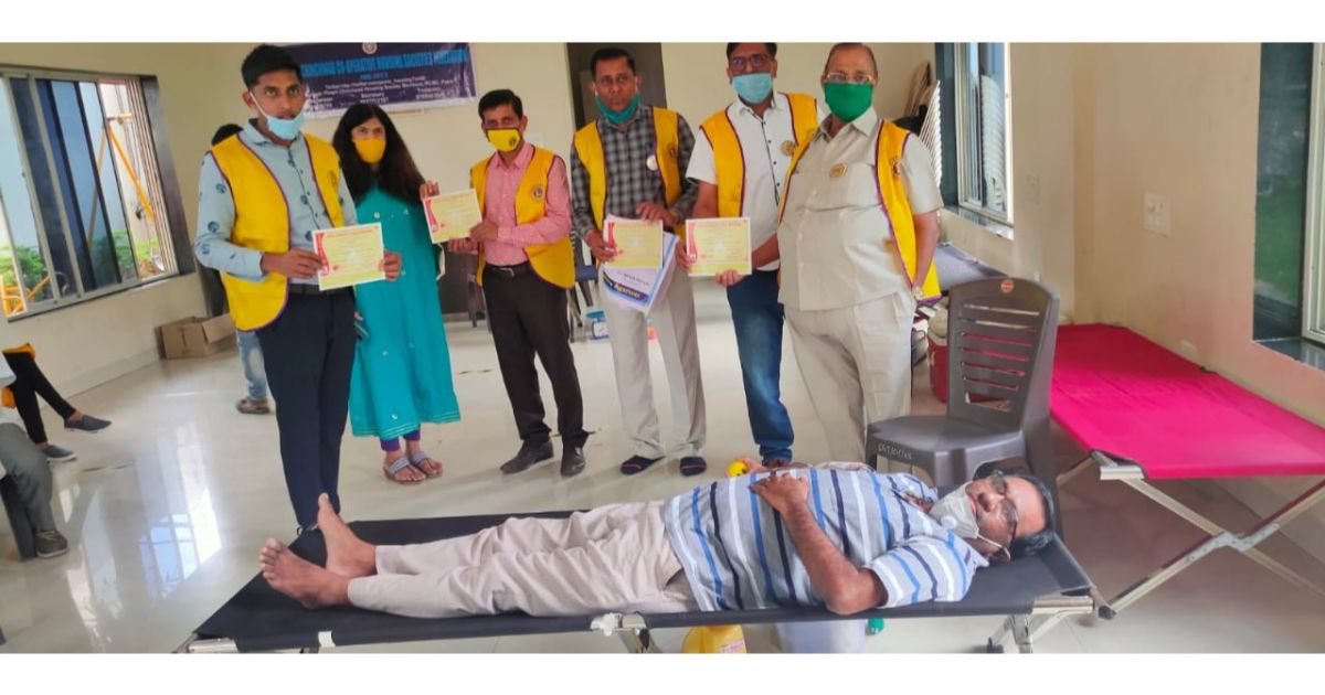 Ganesh-Imperia-CHS-Society-in-Wakad-held-blood-donation-camp-1