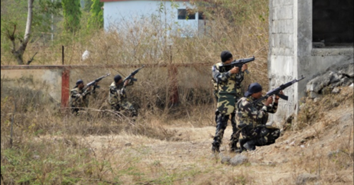 Joint exercise between Indian Army - Maharashtra police held at Lullanagar