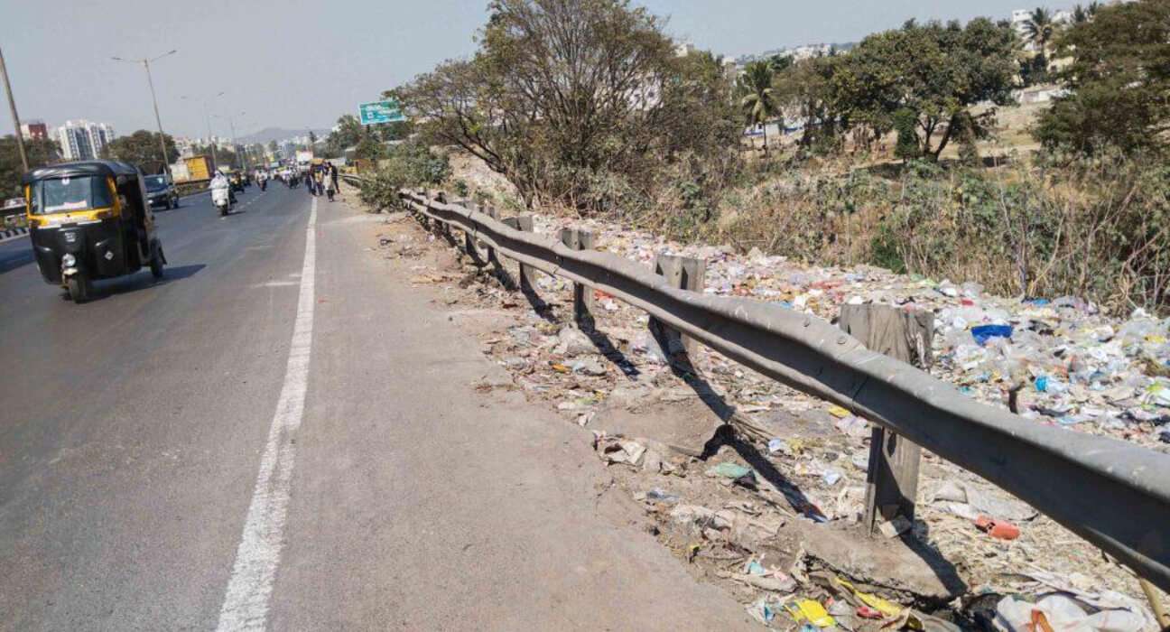 Clean – up service road near Warje bridge, demand residents (1)