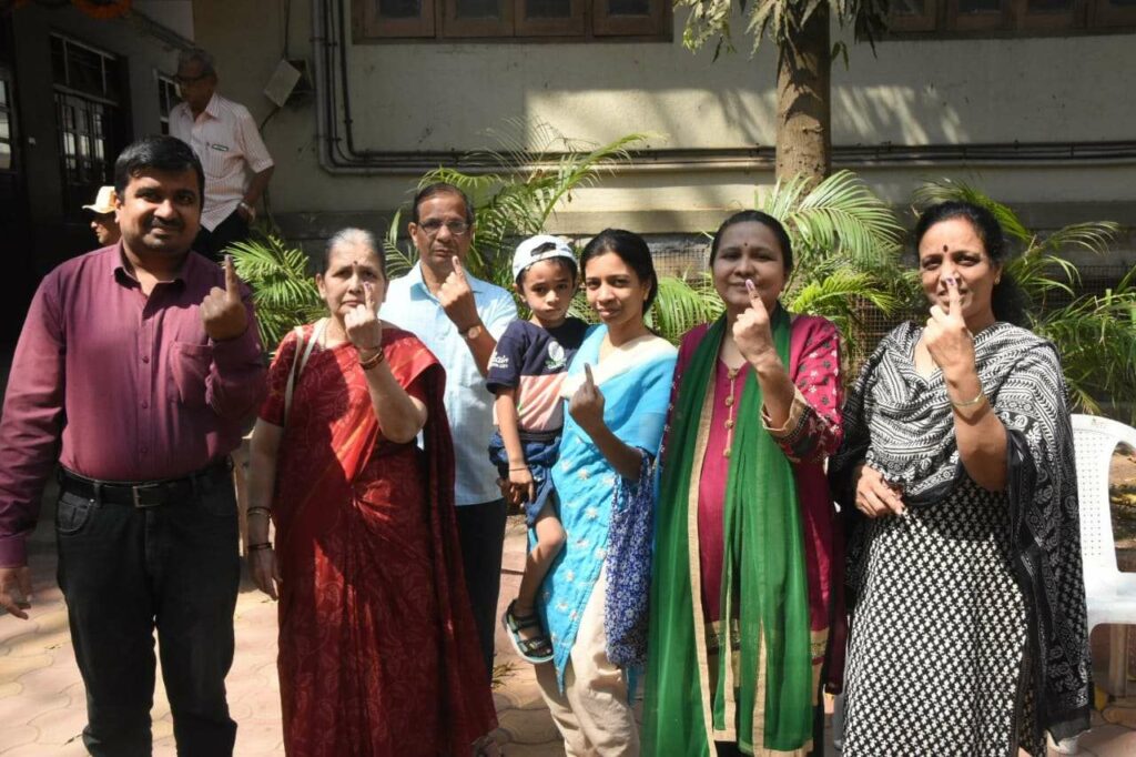 Pune News : Chinchwad and Kasba constituency records poll percentage