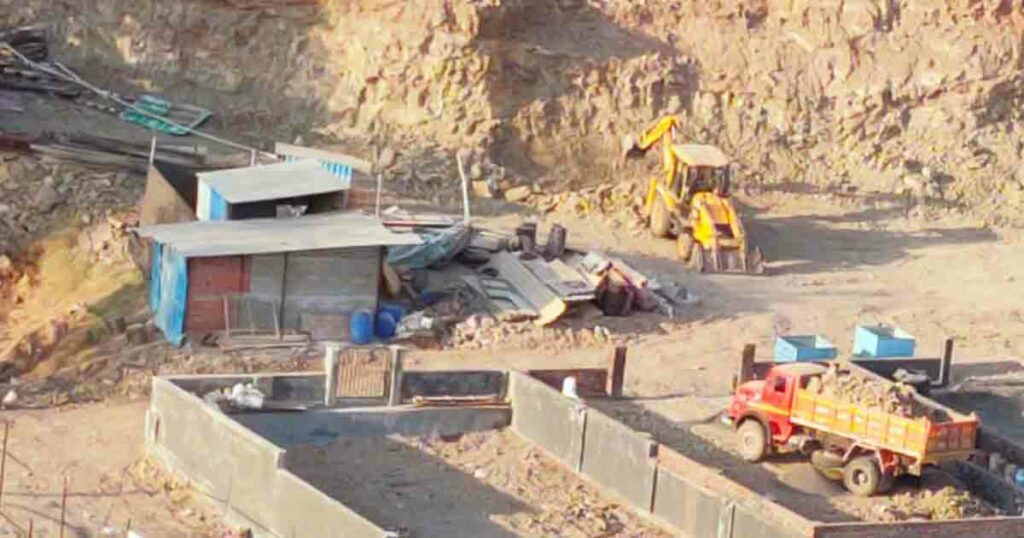 Environmentalists raise alarm against illegal digging of hills in Pune’s BDP zone 2