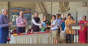 Pi Day celebration held in Ramanbag school 1