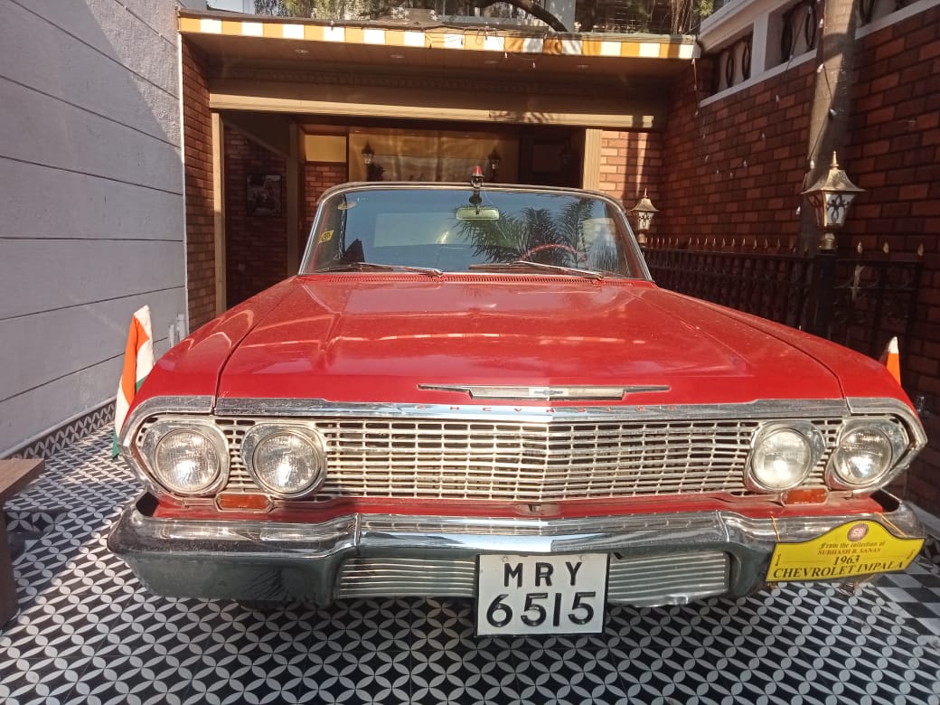 3. Convertible Impala used by former Prime Minister Indira Gandhi