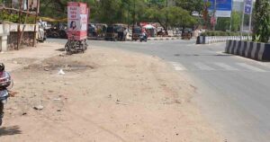 Incomplete road work near Nancy Tower irks residents 1