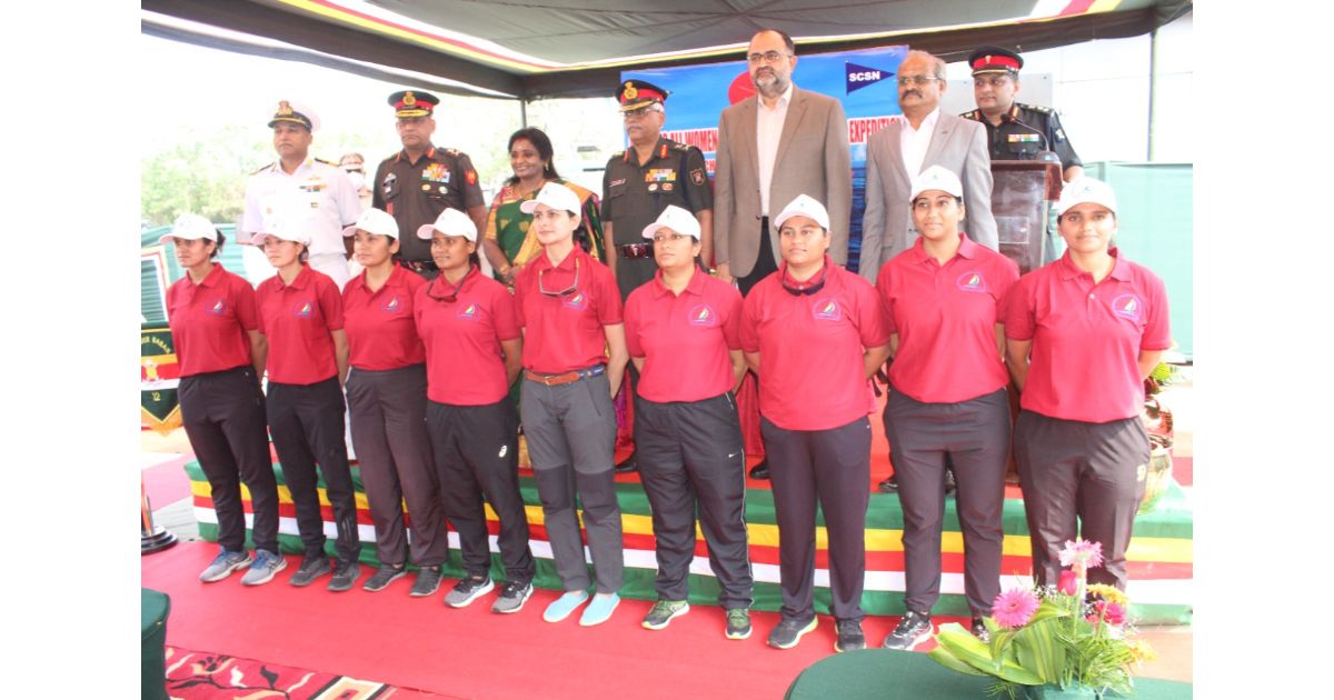 Indian-Armys-All-Women-Officers-Sailing-Expedition-sails-from-Chenna
