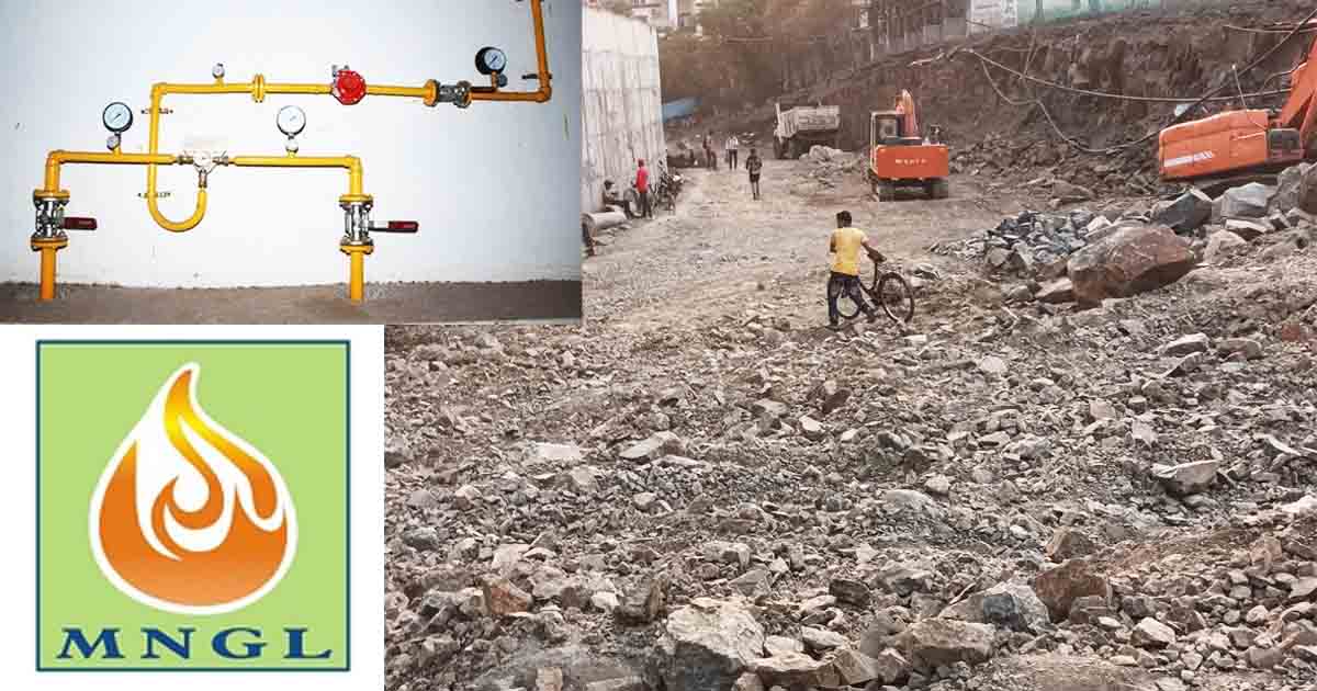 MNGL services disrupted due to road work on NIBM road2