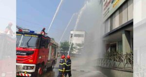 Mock fire drill held at various institutions by PCMC1