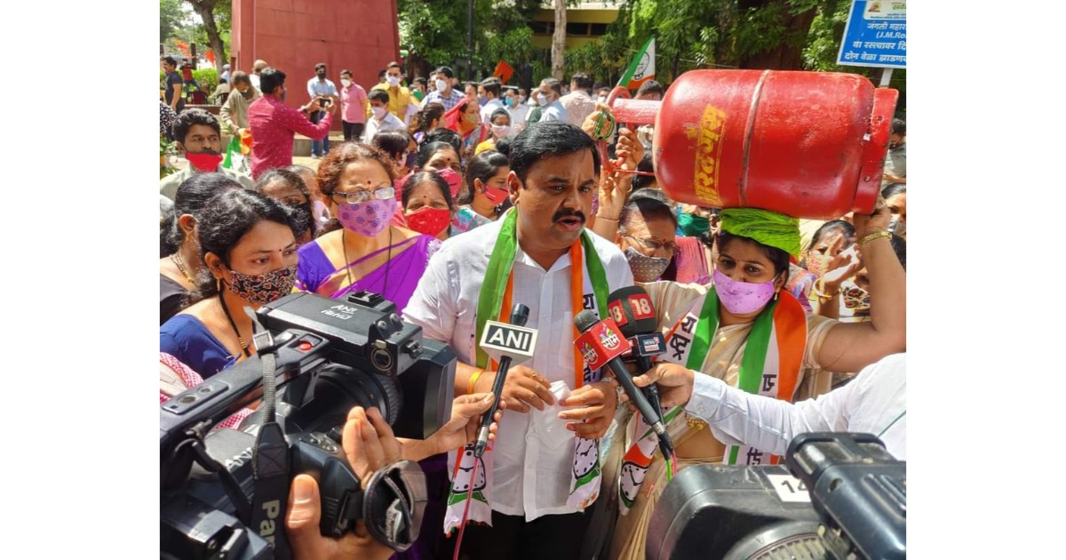 NCP-holds-protest-against-fuel-hike