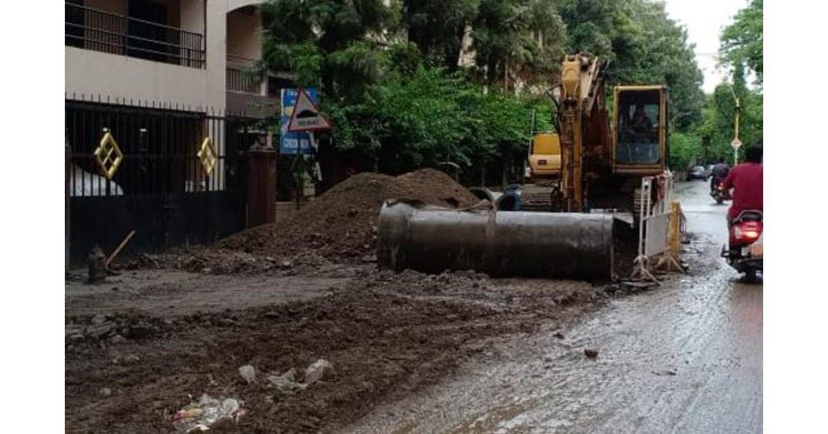 New-drainage-line-at-Anandpur-Charitable-Trust-lane