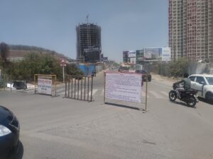 Pune Pulse NIBM road closed