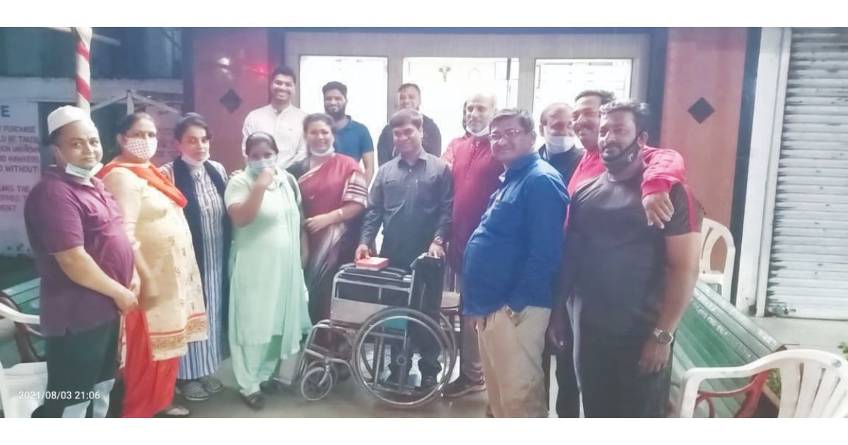 Wheel-chair-donated-by-Hill-Mist-Garden-residents