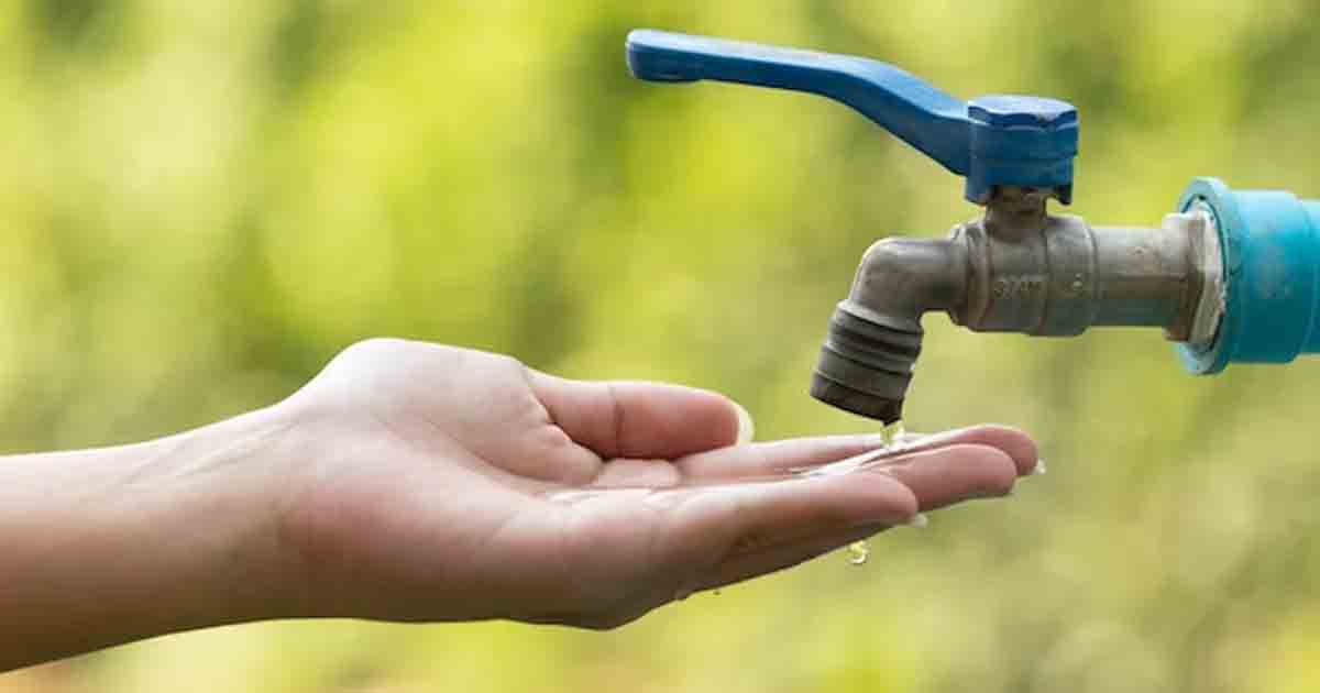 no water