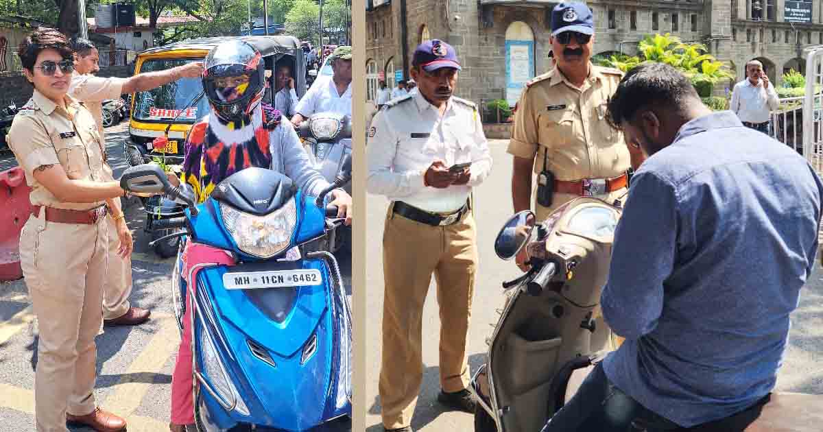 1600 bikers fined for violating traffic rules on Symbolic Helmet Day 3