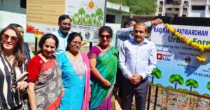 Rotary Club of Poona plants Pune’s First Urban Forest in a school, using 3