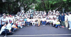 1500 cyclists participate in Rally Organised by Pune Police To Raise Awareness on Prevention of Addiction