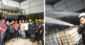 Gas Leakage from a private company in Vadgaon Phata creates panic 3
