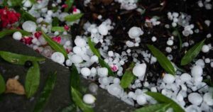 Hail storm