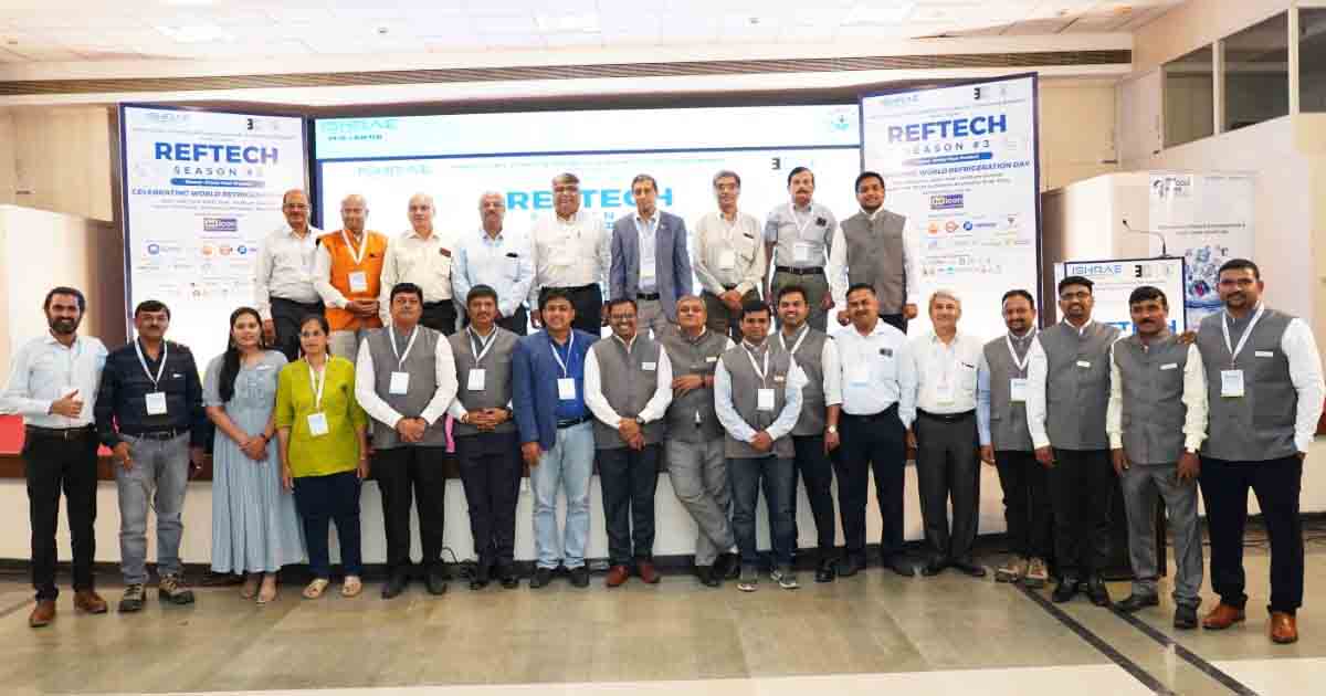 ISHRAE Pune Chapter Organizes 3rd RefTech Series on World Refrigeration Day1