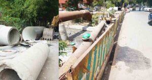 Incomplete Height Elevation Work on Ambil Odha Poses Threat to Lives4