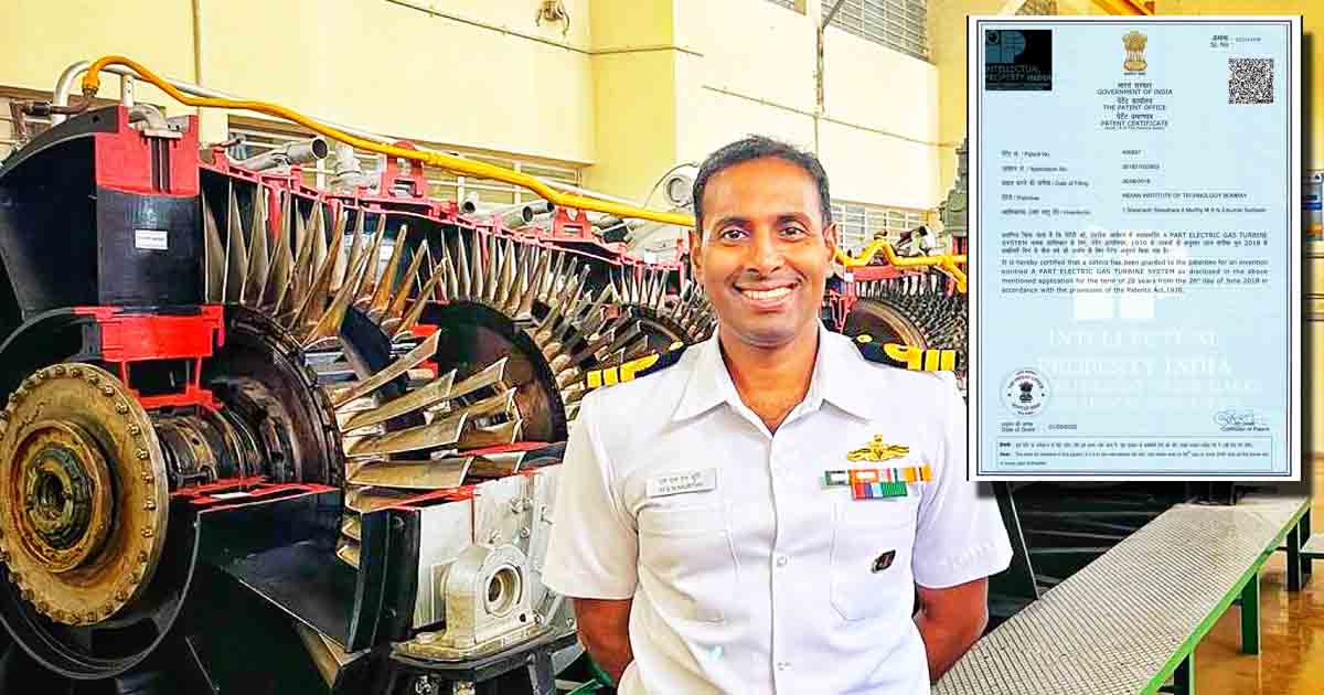 Indian Navy Officer From INS Shivaji Patents Innovative Indigenous Gas Turbine Design 3