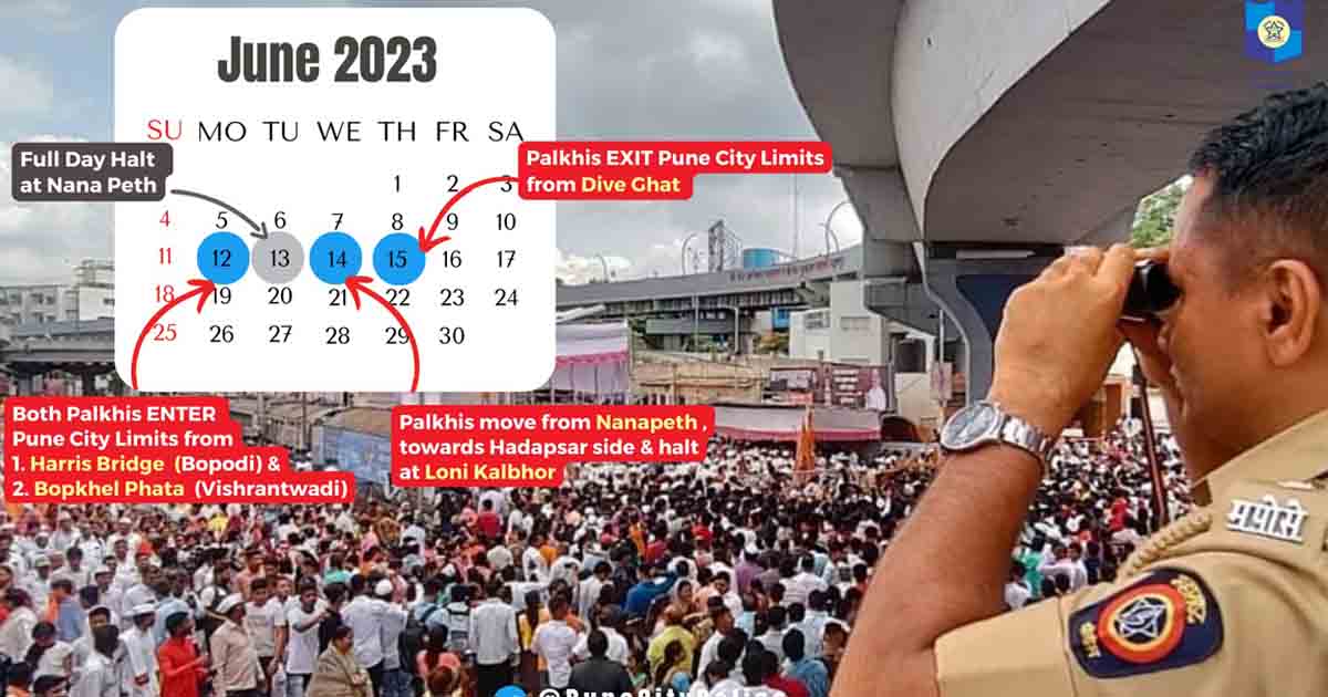 Palkhi in Pune