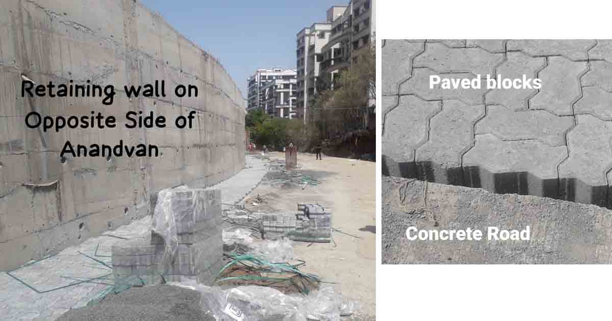 Residents Demand Raised Footpath on NIBM - Cloud 9 Road3