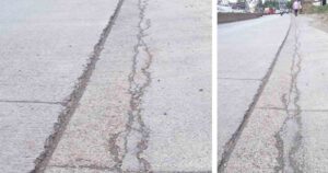 Residents of Khadi Machine Chowk to Pisoli Demand Road Resurfacing to Prevent Accidents-low