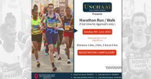 Unchaai foundation organizes marathon for Agrawal community-low