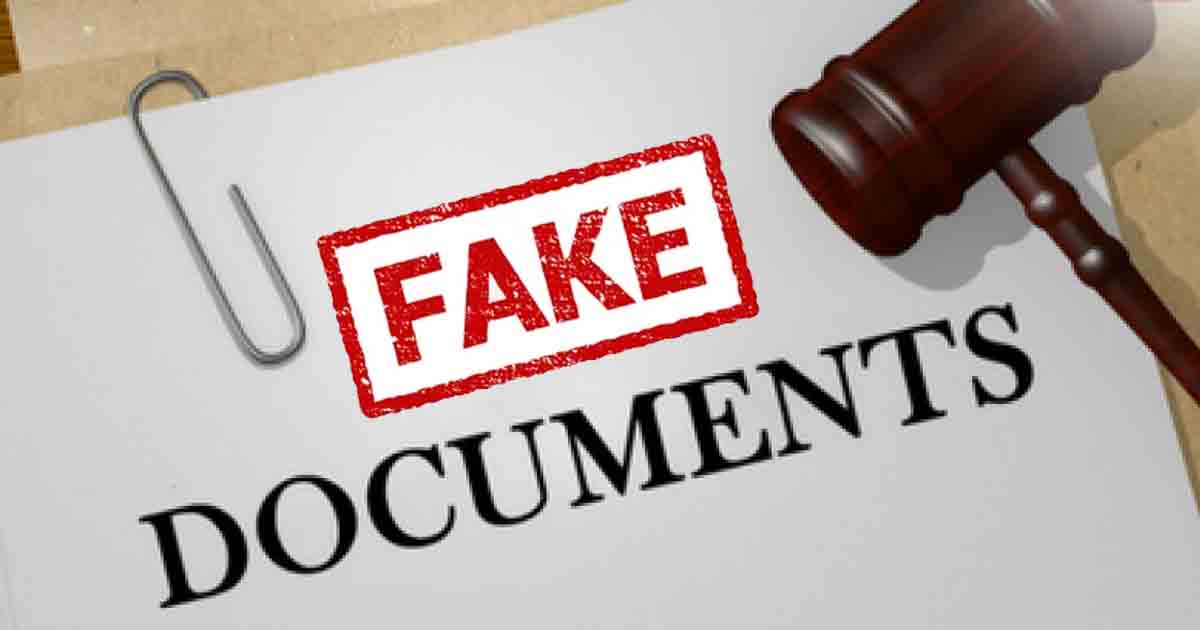 fake documents