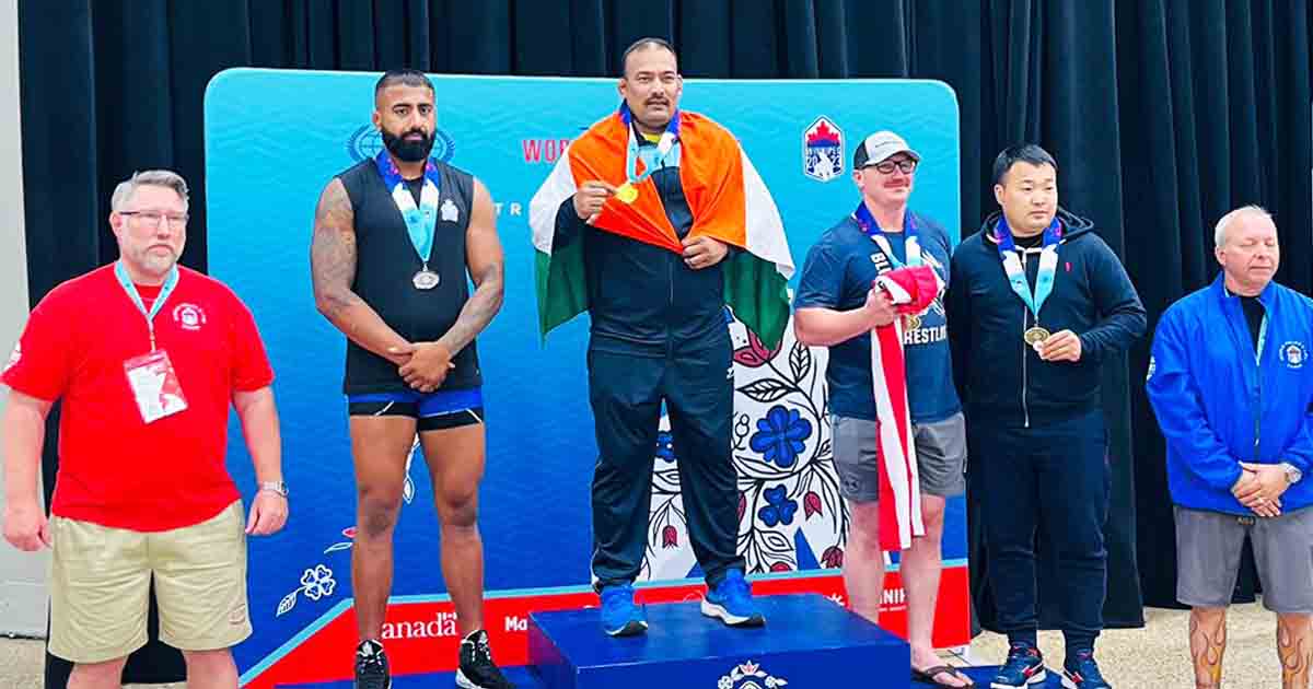 Additional SP And Wrestler Vijay Chauddhary Becomes World Champion At World Police And Fire Games 2023-5