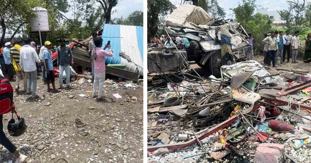 Fatal accident on Mumbai-Agra Highway