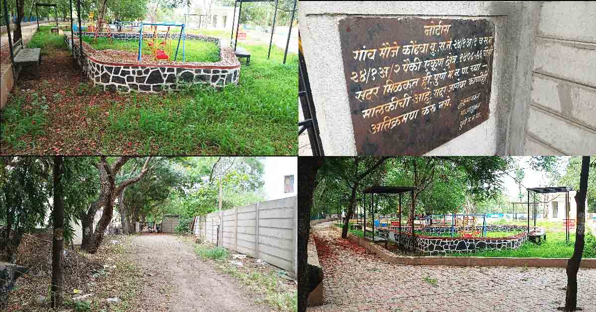 Garden in Kondhwa Budruk Yet to Welcome Public Despite Completed Developments