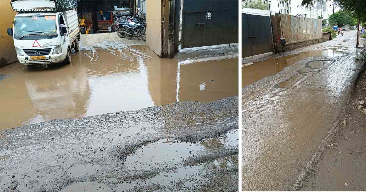 Kondhwa Budruk Residents Troubled By Deep Potholes On Roads5