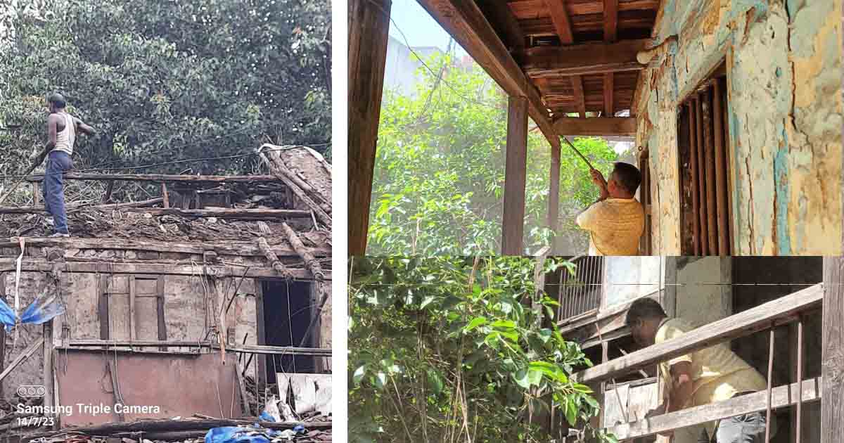 PMC demolishes 45 dilapidated Wadas from Peth areas1