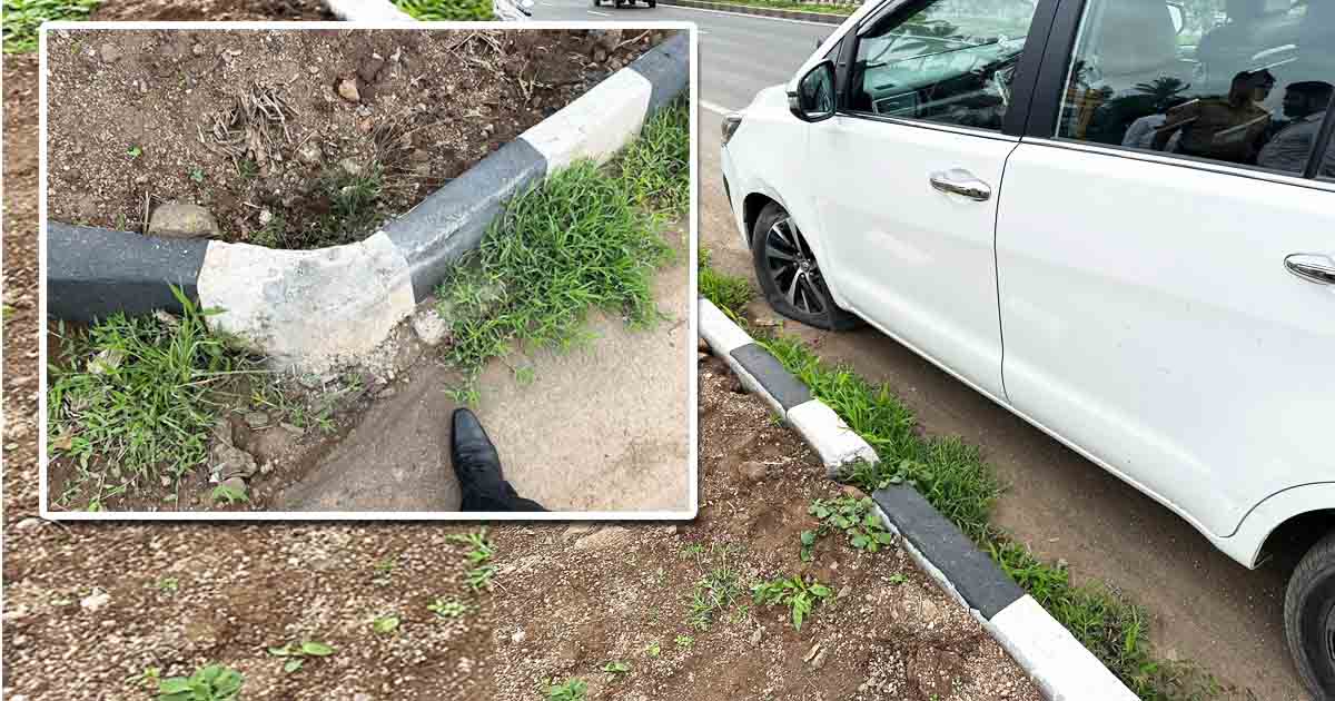 Pune Zilla Parishad CEO Meets with Minor Accident on Pune-Nashik Road3