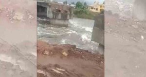 Road connecting 8 nearby villages in Maval Taluka washed away due to heavy rains