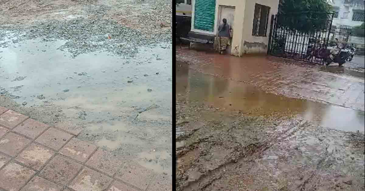 Sasane Garden Visitors Frustrated with Accumulation of Muddy Puddles and Gravels1