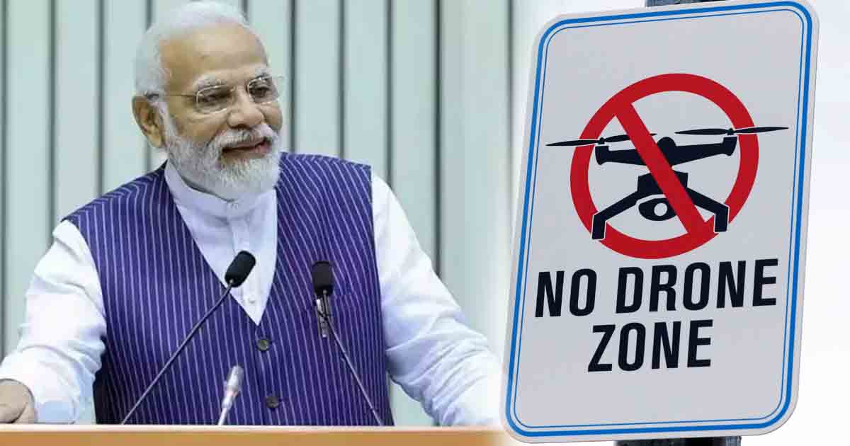 Strict Ban On Drone Operations Enforced Ahead Of PM Modi's Pune Visit On August 1