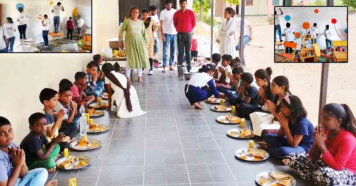 Volunteers Transform Astitva Pratishthan School in Saswad through CSR Initiative5