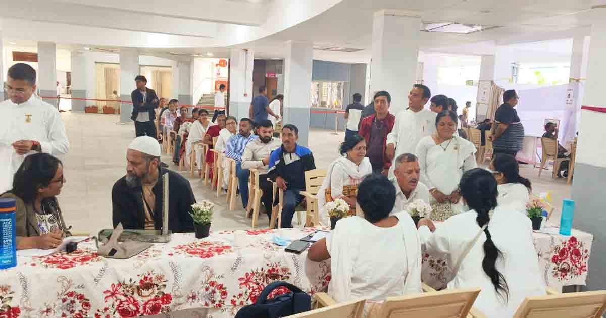 200 people participate in Health Camp held at Jagdamba Bhavan in Pisoli-low