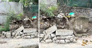 Accumulated Debris Raises Health Concerns Among Kalyani Nagar Residents1