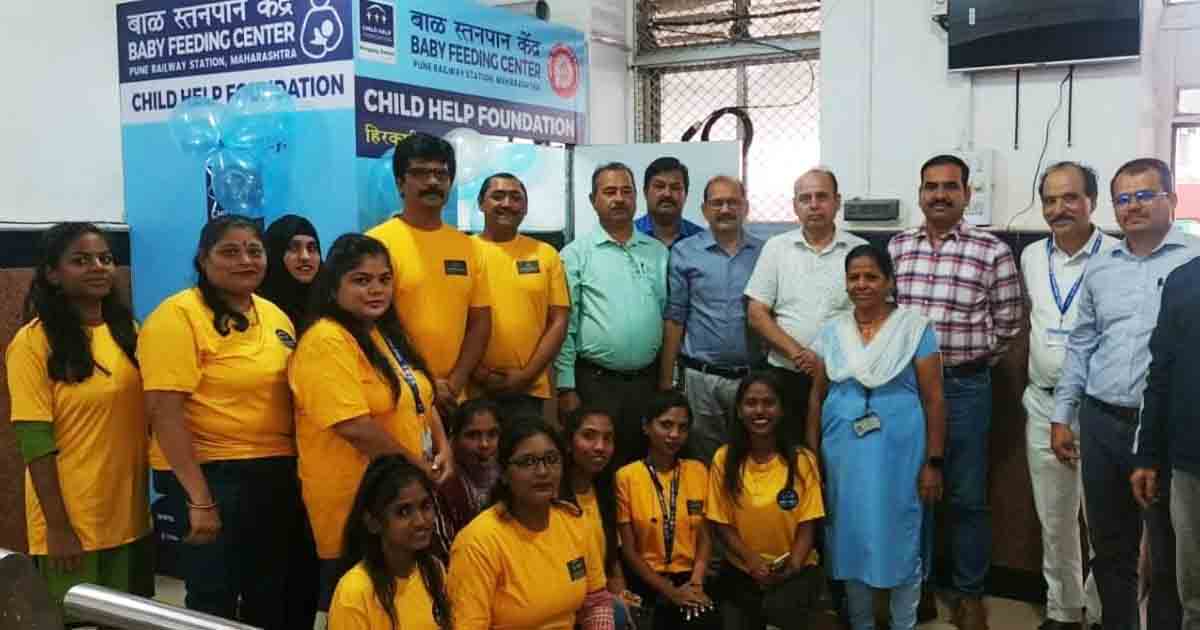 Baby feeding room now introduced at Pune railway station
