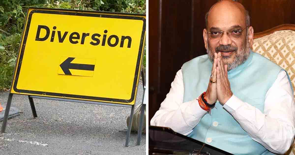 Chinchwad Traffic Police Makes Temporary Diversion Of Vehicular Movement Ahead of Amit Shah’s visit on August 6