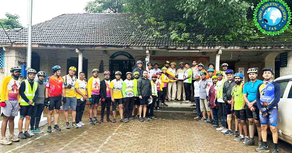 Indo Athletics Society Staged Unique Cycle Rally Protest Against Jogger's Death4