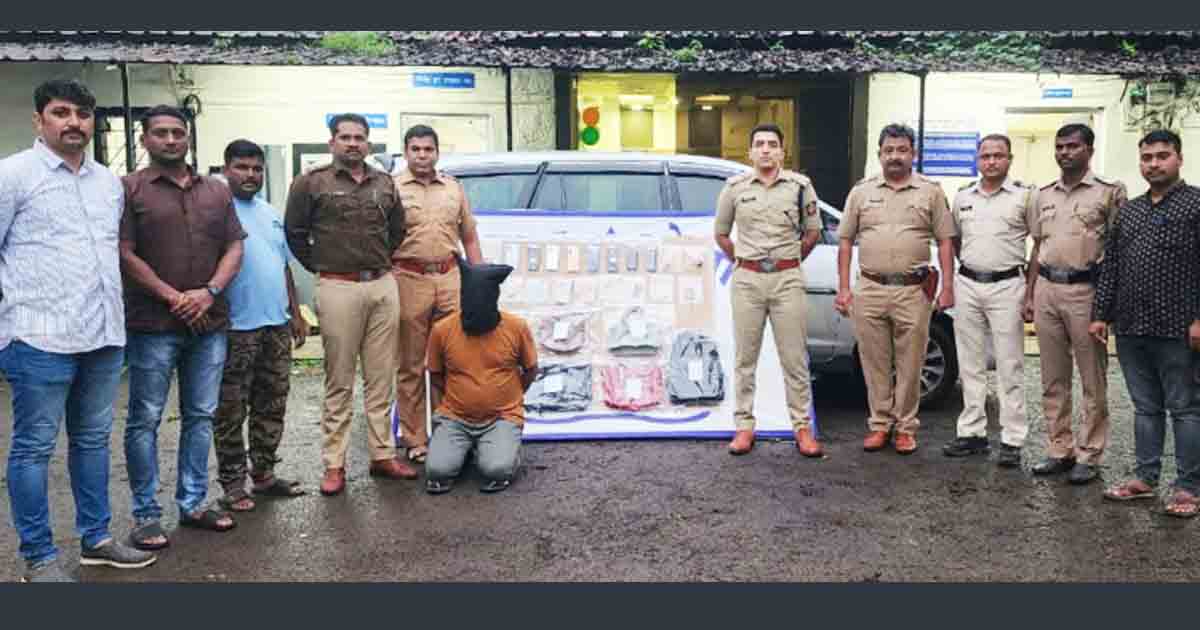 Lonavala Police Arrests Man For Stealing Valuables From Tourist Cars