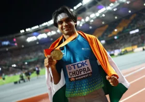 Neeraj Chopra Becomes India's First Athlete to Win Gold in World Athletics Championships