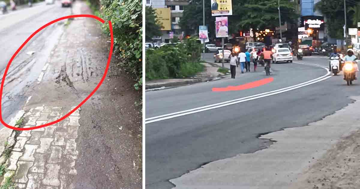 Pedestrians Struggle with Absence & Poor State of Integrated Footpaths in Bavdhan-low1