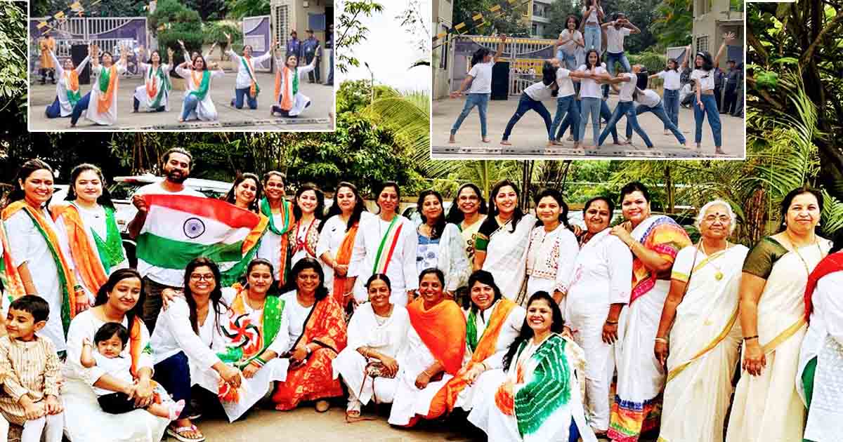 Vibrant Independence Day Celebrations Held At Nandan Euphoria Society in Vishrantwadi 1