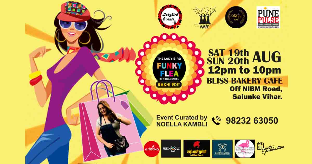 Your Shopping destination at The Ladybird Funky Flea at Bliss Bakery Café on August 19-20