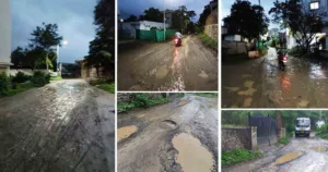 Apla Ghar Housing Society residents raise concerns over deteriorating road conditions in Kirkatwadi